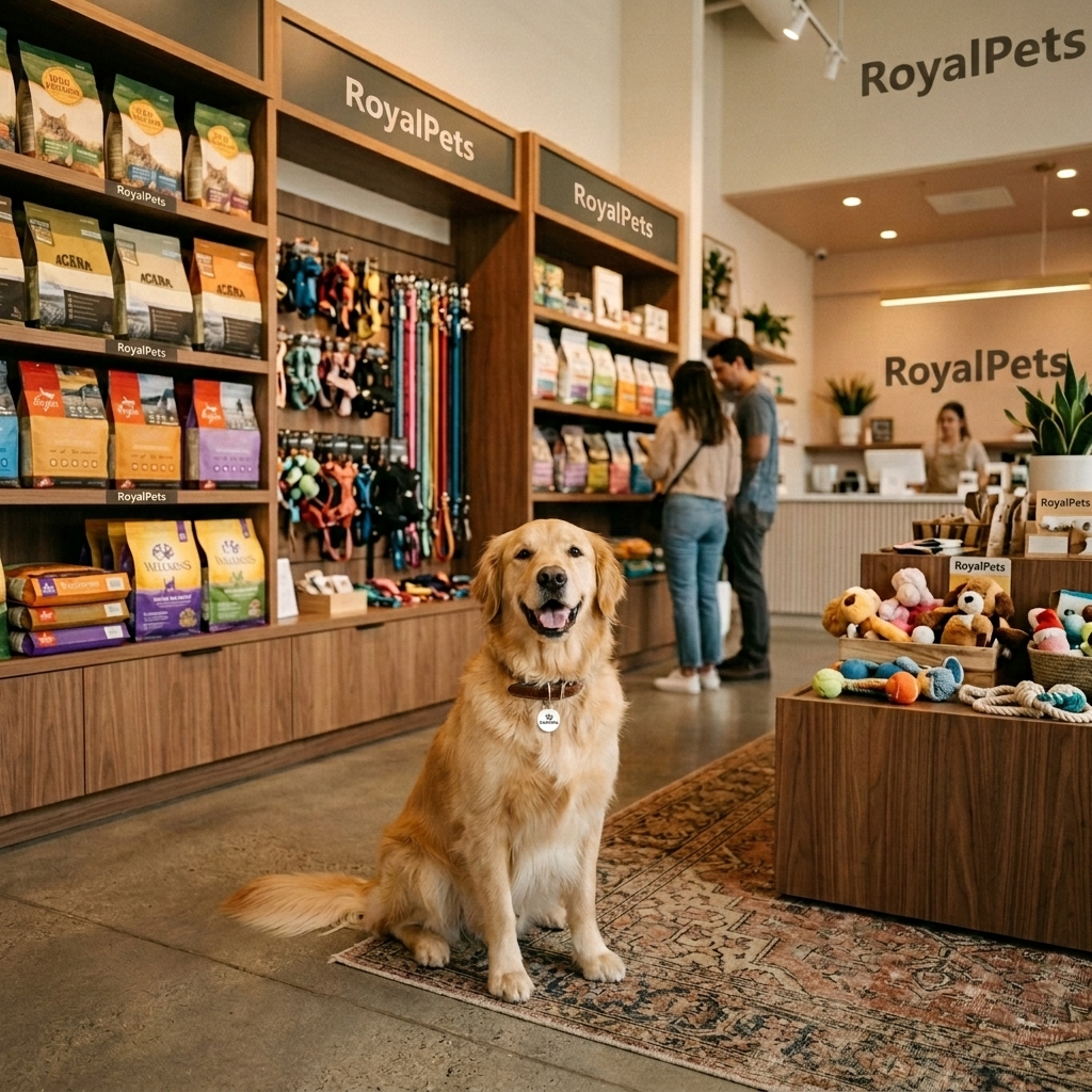 Pet Shop con productos premium